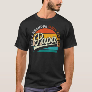 おじいちゃん専用クールパパパパDefiniti Retr Tシャツ
