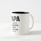 おじいちゃん専用パパクールッパ – Grandpa ツートーンマグカップ (正面右)