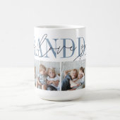 おじいちゃん愛してるよ4 Photo Collage コーヒーマグカップ (中央)