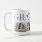 おじいちゃん愛してるよ4 Photo Collage コーヒーマグカップ (左)