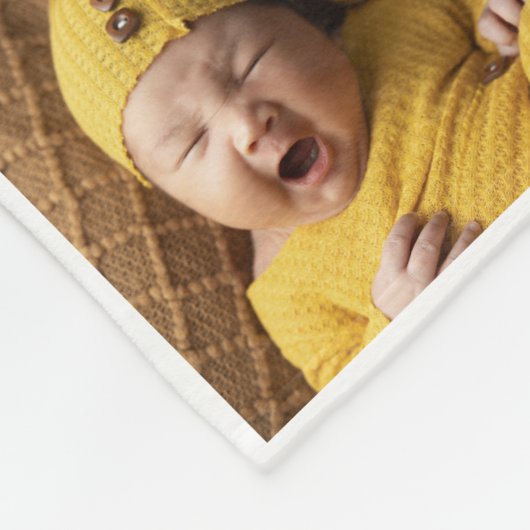 おじいちゃん愛してる | モダンハート写真のコラージュ フリースブランケット (角)