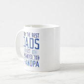 おじいちゃん最高のに昇進するパパは1人 コーヒーマグカップ (正面左)