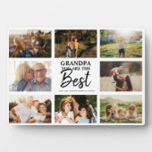 おじいちゃん最高のはモダンPhoto Collage フォトプラーク (正面)