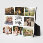 おじいちゃん最高のはモダンPhoto Collage フォトプラーク (側面)