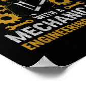 おじいちゃん機械的なエンジニアリング ポスター (角)