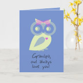 おじいちゃん父のデイカード カード (黄色い花)