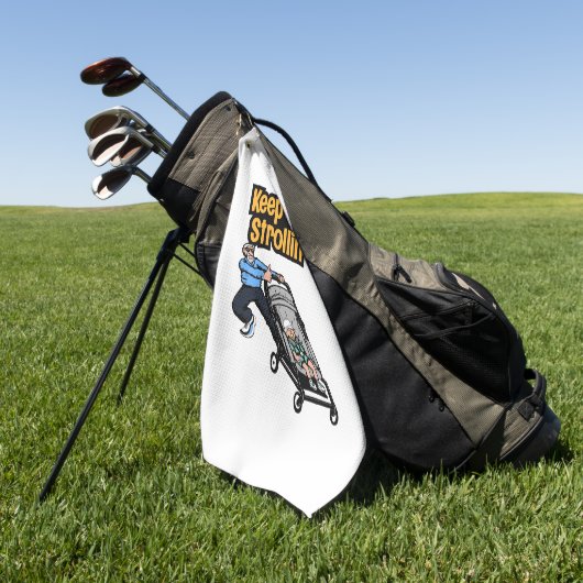 おじいちゃん用ゴルフタクールオル ゴルフタオル (グリーン)