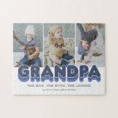 おじいちゃん男の神話の伝説3写真ジグソーパズル ジグソーパズル (横)