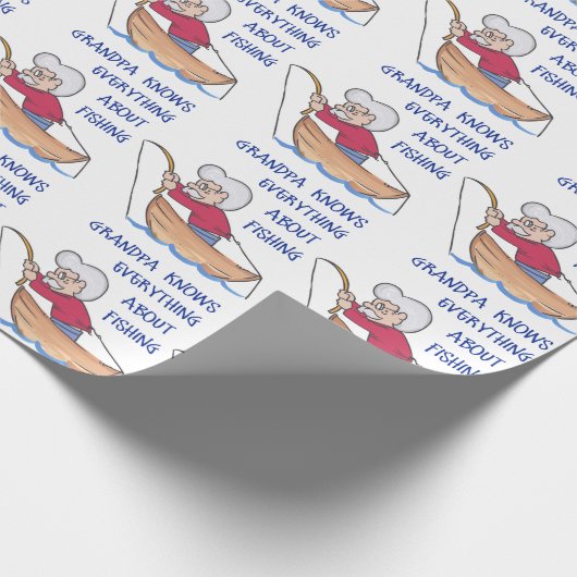 おじいちゃん知ってる ラッピングペーパー (角)