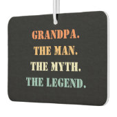 おじいちゃん神話の伝説の父の日 カーエアーフレッシュナー (左)