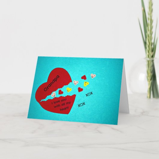 おじいちゃん私は私のハートで愛してる！ シーズンカード (正面)