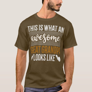 おじいちゃん素晴らしの素晴らし様子は Tシャツ