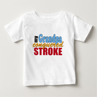 おじいちゃん脳卒中生存者 ベビーTシャツ