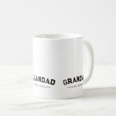 おじいちゃん設立記念ギフト コーヒーマグカップ (正面右)