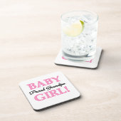 おじいちゃん誇りを持ったベビーガールギフト コースター (右側)