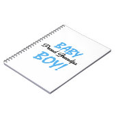 おじいちゃん誇りを持った男の赤ちゃんTシャツ&ギフト ノートブック (左側)