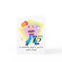 おじいちゃん75年の誕生日が願う