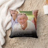 おじいちゃん、おじいちゃんの定義台本写真 クッション (ブランケット)