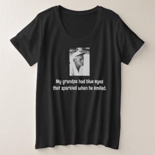 おじいちゃん プラスサイズTシャツ