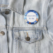 おじいちゃん |ベビーシャワービーチテーマ 缶バッジ (インサイチュ)