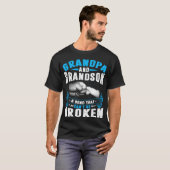 おじいちゃん・孫マッチング Tシャツ (正面フル)