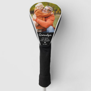 おじいちゃん。男だ。神話。伝説。フォト ゴルフヘッドカバー