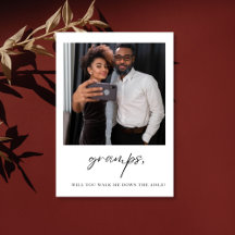 おじいちゃん、私を式場まで歩いてくれますか？お父さん