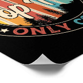 おじいポップ・アートのこポップ・アートのとしかできない人クールだ ポスター (角)