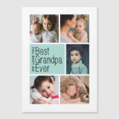 おじい最高のちゃんがフォトコラージュ磁気カード (正面)