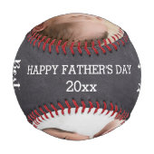 おじい最高のちゃんが父の日3の写真チャルクボードに 野球ボール (裏面)