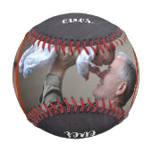 おじい最高のちゃんが父の日3の写真チャルクボードに 野球ボール (正面)