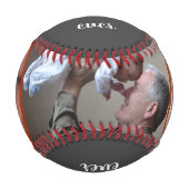 おじい最高のちゃんに父の日3の写真コラージュ   野球ボール (正面)