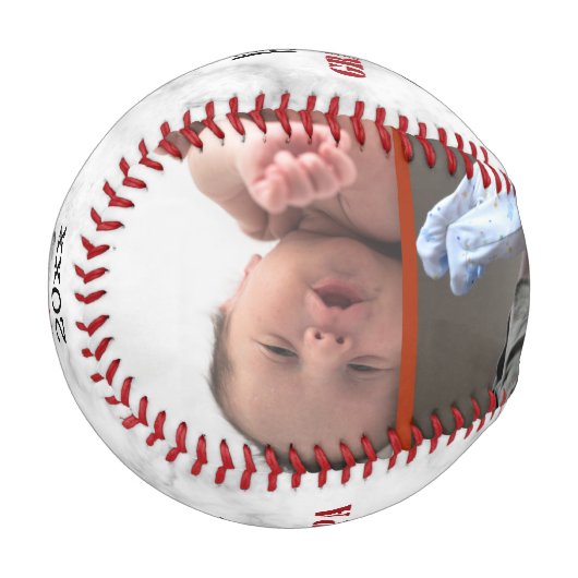 おじい最高のちゃんに父の日3の写真コラージュ 野球ボール (正面左)