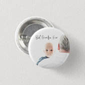 おじい最高のちゃんカスタムの写真モダン立 缶バッジ (正面&裏面)