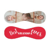 おじい最高の素朴ちゃん – ウッド3フォトコラージュレッド 野球ボール (パネル)