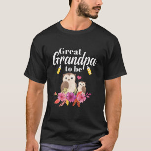 おじい素晴らしちゃんをフクロウのベビーシャワーに Tシャツ