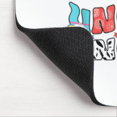 おじさんおもしろいおじいちゃん父の日の女性M マウスパッド (コーナー)