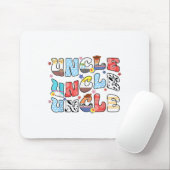 おじさんおもしろいおじいちゃん父の日の女性M マウスパッド (マウス)