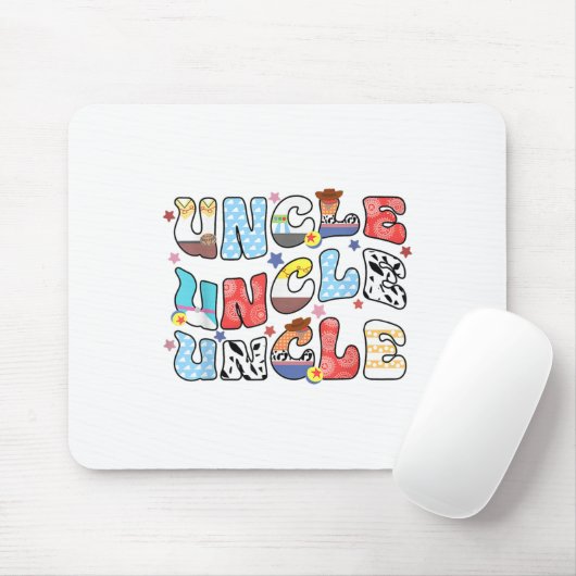 おじさんおもしろいおじいちゃん父の日の女性M マウスパッド (マウス)