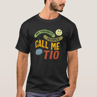 おじさんお気に入りのの人々は私をティオ叔父ファと呼スペインのぶ Tシャツ