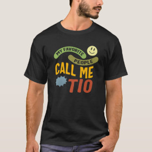 おじさんお気に入りのの人々は私をティオ叔父ファと呼スペインのぶ Tシャツ