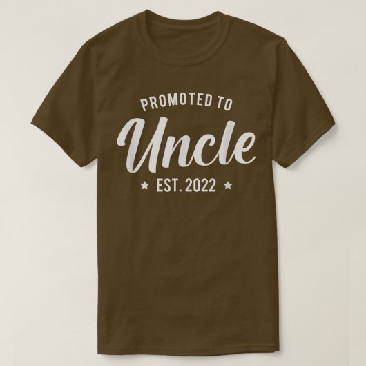 おじさんに昇格 2022 Tシャツ (デザイン正面)