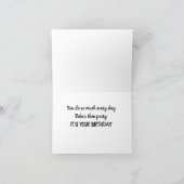 **おじさんの誕生日» CARD カード (内部)