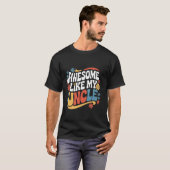 おじさんみたいにカッコいいおじさん Tシャツ (正面フル)