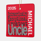 おじさんエクストラナレカスタムー セラミックオーナメント (左)