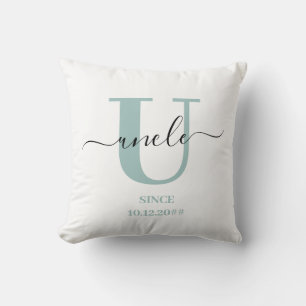 おじさんエレガント脚本モノグラム クッション