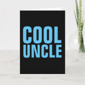 おじさんカッコいいハッピーバースデーグリーティングカード カード (正面)