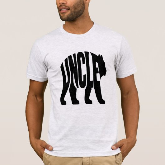 おじさんクマ Tシャツ (正面)