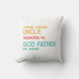 おじさんゴドファーザーレトロヴィンテージギフト以来Tシャツ クッション