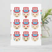 おじさんサムの絵文字 (スタンド正面)